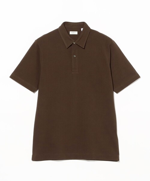 BEAMS F（ビームスF） ポロシャツ カノコ ポロシャツ メンズ