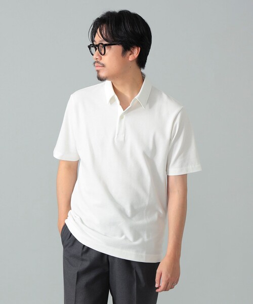 BEAMS F カノコ ポロシャツ ビームスエフ BEAMS F（ビームスF）ELACIO / カノコ ポロシャツ（シャツ