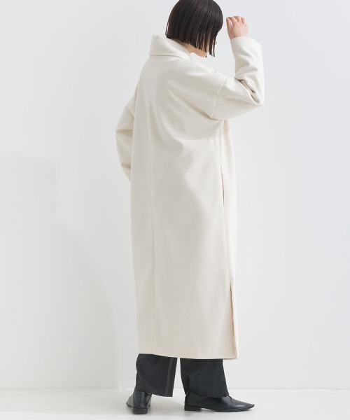 「terrace」 チェスターコート MEDIUM ブラウン レディース_画像6