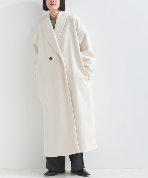 「terrace」 チェスターコート MEDIUM ブラウン レディース_画像8