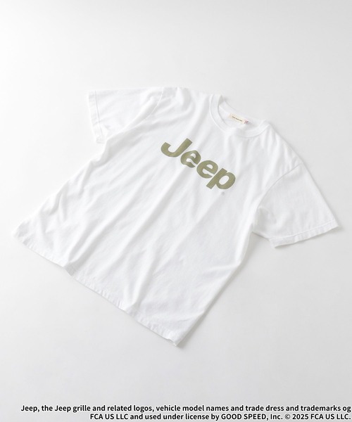 【GOOD ROCK SPEED】JeepロゴプリントTシャツ GOOD ROCK SPEED tシャツ 「GOOD SPEED」Jeep(R)プリントTシャツ