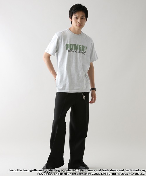 【GOOD ROCK SPEED】JeepロゴプリントTシャツ GOOD ROCK SPEED tシャツ 「GOOD SPEED」Jeep(R)プリントTシャツ