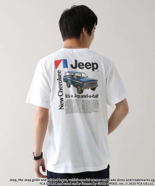 【GOOD ROCK SPEED】JeepロゴプリントTシャツ GOOD ROCK SPEED tシャツ 「GOOD SPEED」Jeep(R)プリントTシャツ