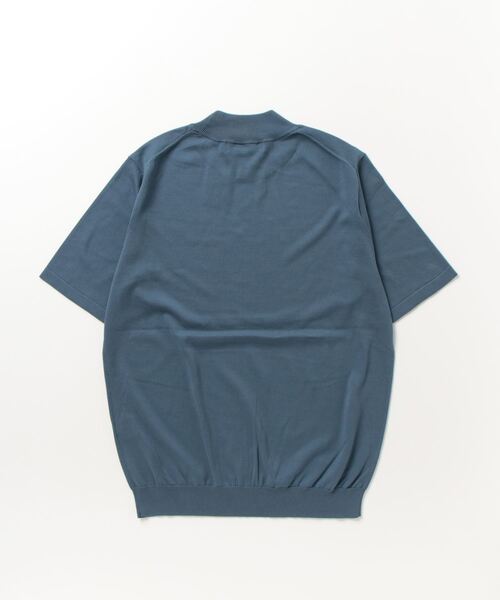 green label relaxing 「green relaxing」 半袖ニット S ブルー