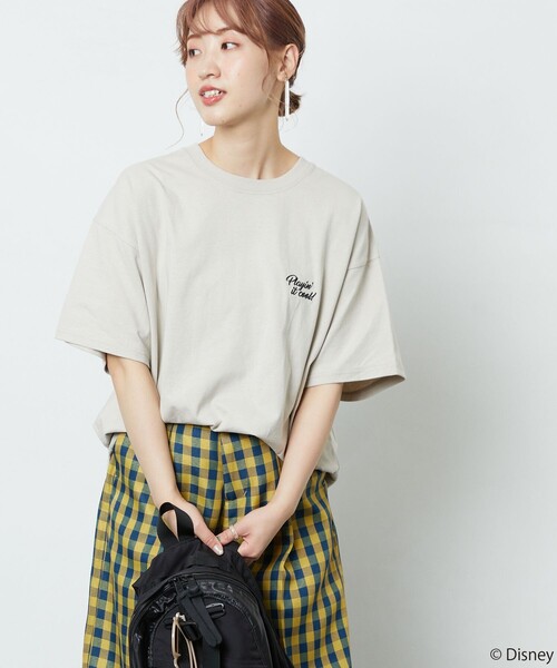 「FREAK'S STORE」 半袖Tシャツ フリ- ブラック レディース FREAK'S STORE 「FREAK'S STORE」 半袖Tシャツ フリ- ブラック