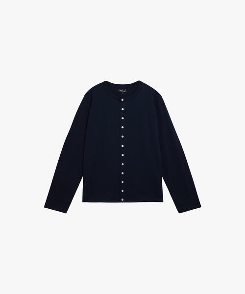 agnès b. homme ネイビー カーディガン agnes b. 「agnes b.」 カーディガン 1 ネイビー メンズ
