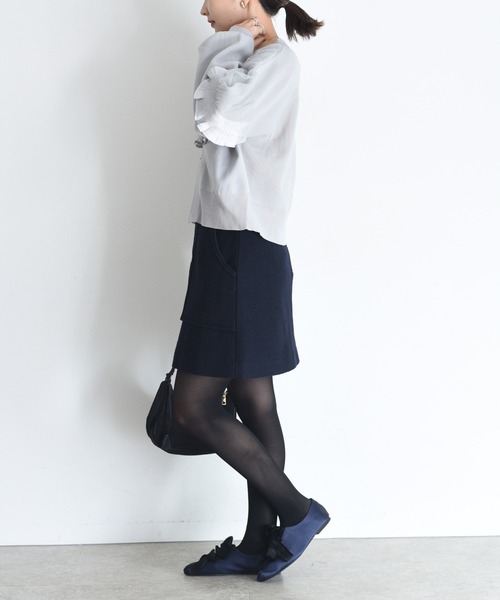 Eimee Law（エイミーロウ） ブルゾン アウター シャーリングフリル