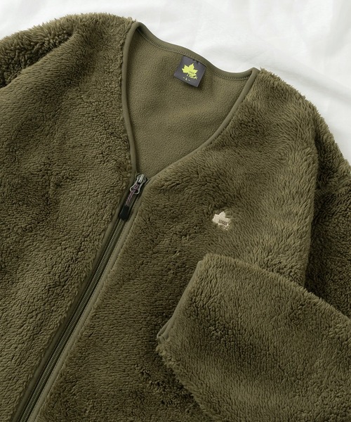 LOGOS park」 ジップアップブルゾン L カーキ レディース : ZOZOTOWN