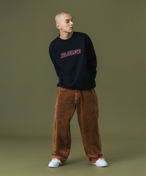XLARGE（エクストラ ラージ） パンツ CORDUROY BAGGY PANTS メンズ