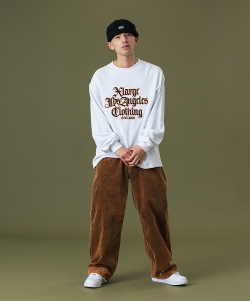 XLARGE（エクストラ ラージ） パンツ CORDUROY BAGGY PANTS メンズ