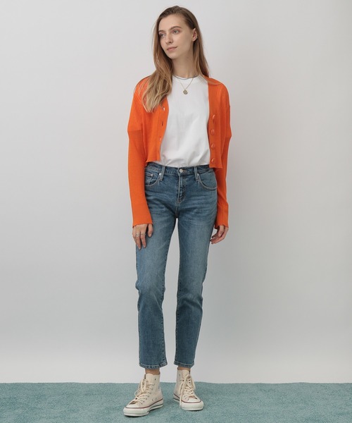 [saloon] Denim брюки MEDIUM голубой женский 