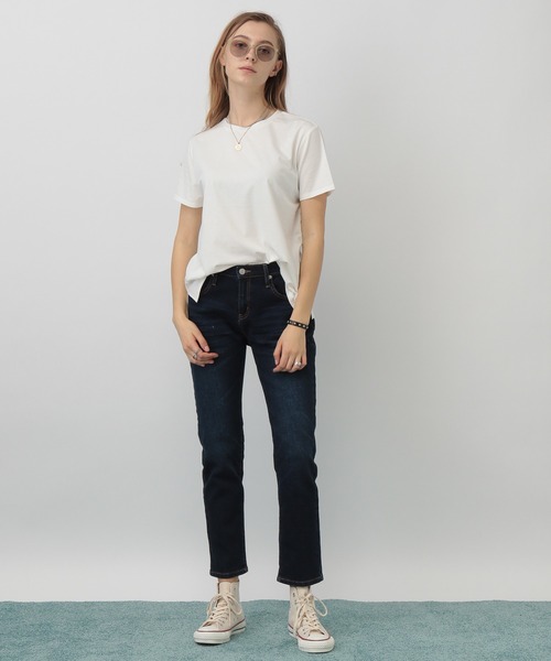 [saloon] Denim брюки MEDIUM голубой женский 