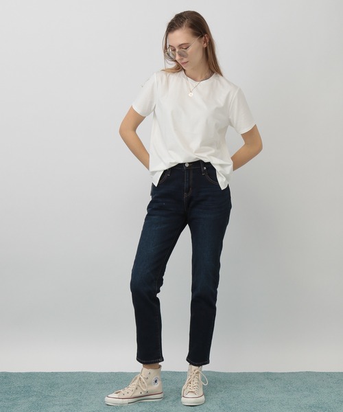 [saloon] Denim брюки MEDIUM голубой женский 