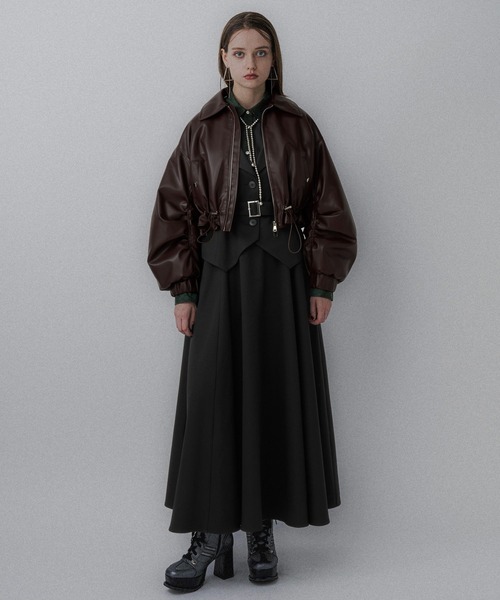 HARE（ハレ） ワンピース Vネックレイヤードライクワンピース(HARE