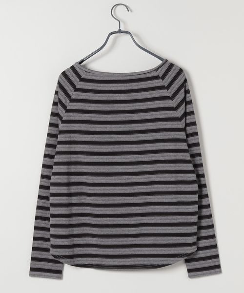 tシャツ マルチボーダーヘンリーLST/589935 レディース | JEANASIS | 09