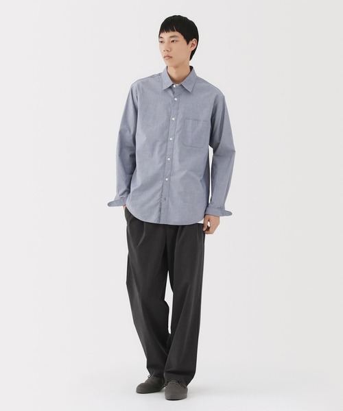 無印良品（MUJI） ワイドパンツ パンツ 紳士 乾きやすいイージータック