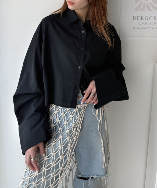 「classicalelf」 長(zhǎng)袖シャツ LARGE ブルー系その他 レディース