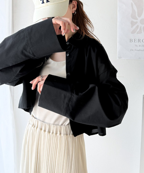 「classicalelf」 長(zhǎng)袖シャツ LARGE ブルー系その他 レディース