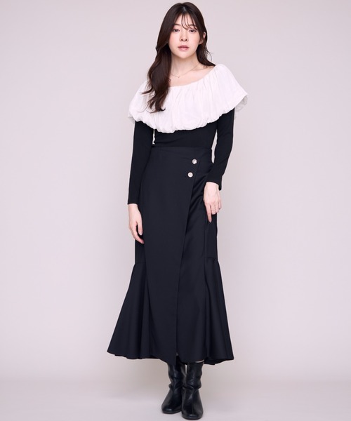 MISCH MASCH（ミッシュマッシュ） ロング スカート 一部店舗限定 ハイ