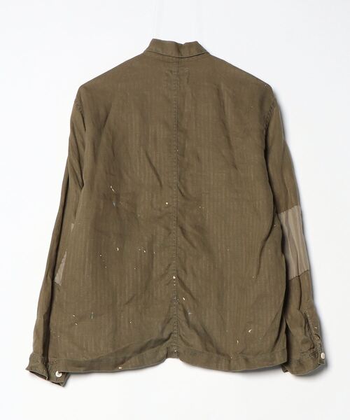 「PORTER CLASSIC」 長袖シャツ S グリーン メンズ_画像2