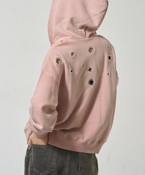 美品 ハトメロゴパーカー S 美品 ハトメロゴパーカー S