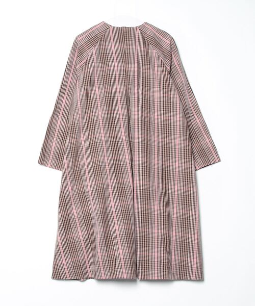 Mila Owen（ミラオーウェン） ノーカラーコート FREE ピンク