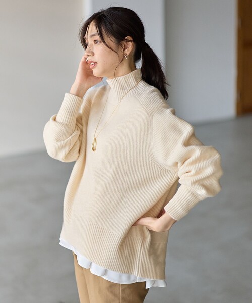 ANY（エニィ） ニット セーター 「LEE12月号掲載」ハイネック