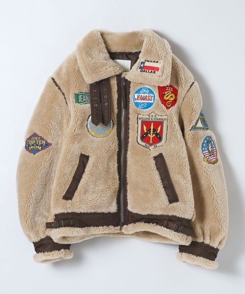 AVIREX ミリタリージャケット モッズコート 「AVIREX×JEANASIS」ボア B