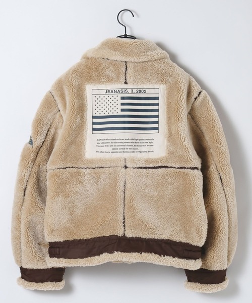 AVIREX ミリタリージャケット モッズコート 「AVIREX×JEANASIS」ボア B