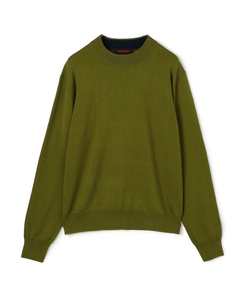 CABaN（キャバン） セーター ニット コットンカシミヤ プレーンモック