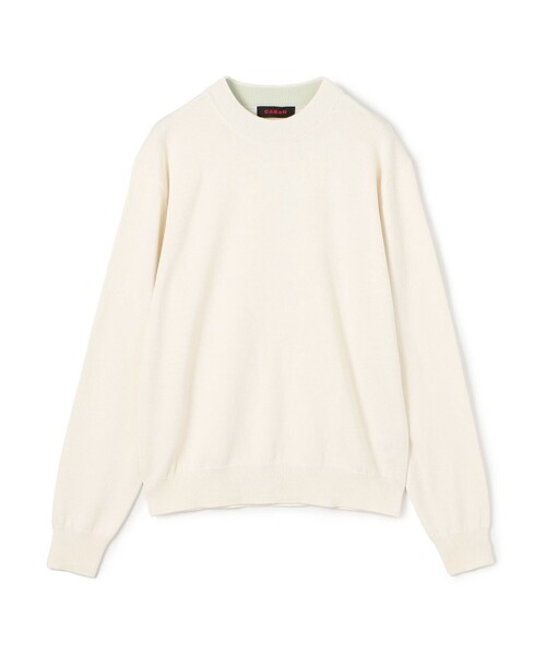 CABaN（キャバン） セーター ニット コットンカシミヤ プレーンモック