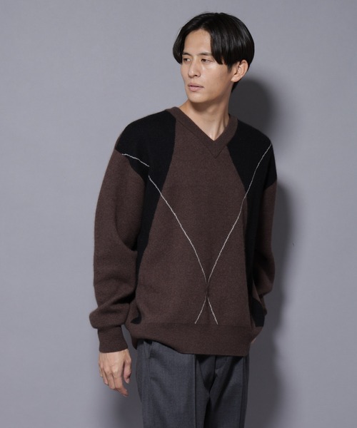 NANO universe（ナノ・ユニバース） セーター ニット アンゴラ混