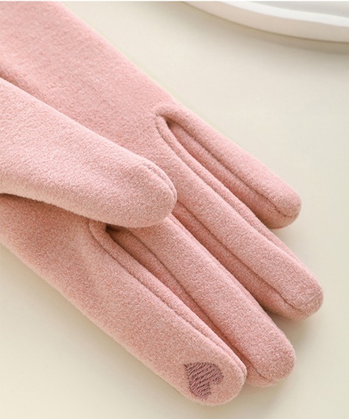 miniministore（ミニミニストア） 手袋 タッチパネル対応ファー付き