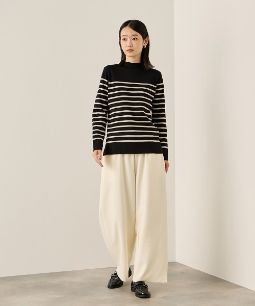 ketty（ケティ） パンツ カットジョーゼットイージーワイドパンツ