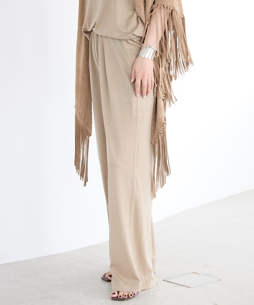 Deuxieme Classe（ドゥーズィエムクラス） イージーパンツ 38 ボルドー