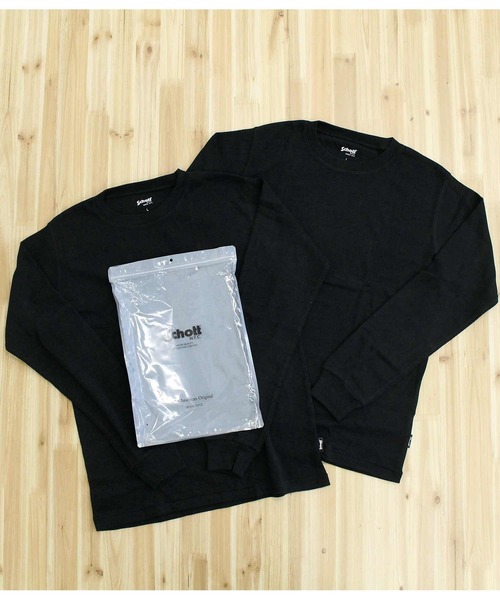 【※新品•未使用※】Schott N.Y.C. Tシャツ XL 2枚セット Schott N.Y.C（ショット） tシャツ 2PACK L/S T-SHIRT メンズ