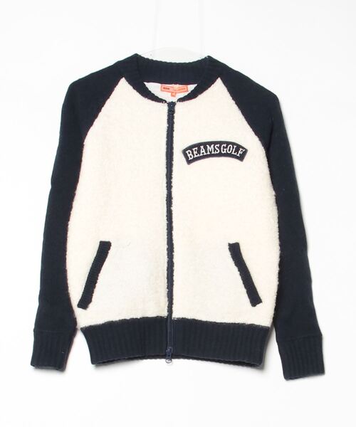 BEAMS GOLF（ビームス ゴルフ） ブルゾン MEDIUM ネイビー レディース