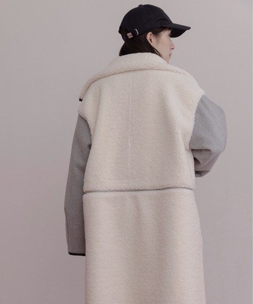 Eimee Law（エイミーロウ） ムートンコート ボアコート リバーシブル