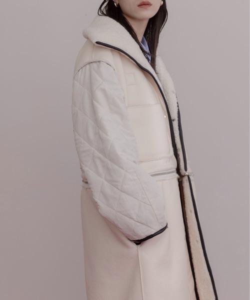 Eimee Law（エイミーロウ） ムートンコート ボアコート リバーシブル