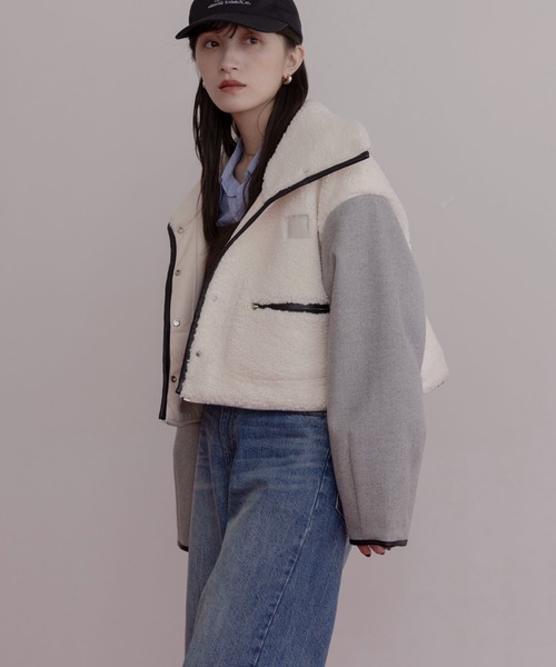 Eimee Law（エイミーロウ） ムートンコート ボアコート リバーシブル