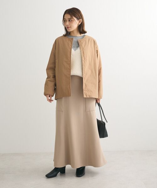「Green Parks」 「chocol raffine robe」ジャケット FREE キャメル レディース_画像3
