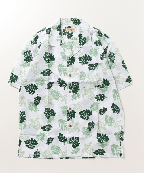 「THE BAREFOOT」 半袖シャツ X-SMALL レッド メンズ_画像3