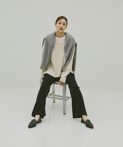 GLOBAL WORK（グローバルワーク） パンツ フワフワHugmeフレアパンツ