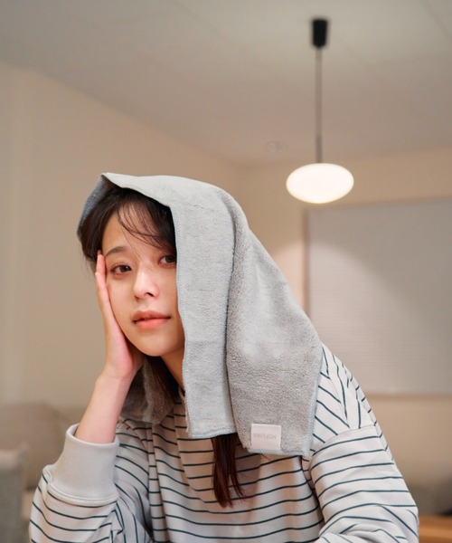 Mofuwa タオル ヒアルロン酸入り マイクロファイバーフェイスタオル4枚