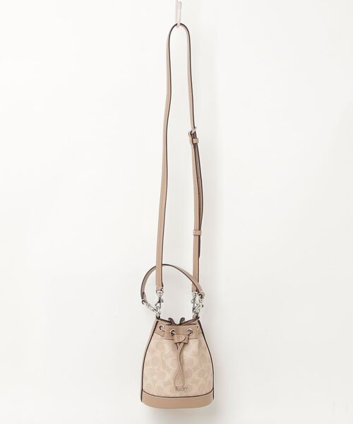 COACH（コーチ） ビジュー2WAYバッグ - ベージュ レディース