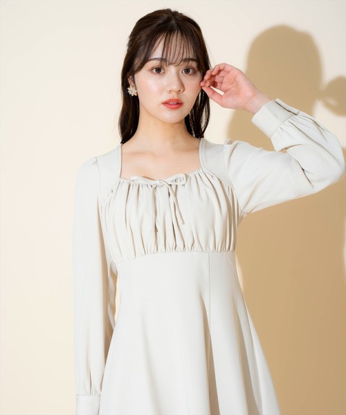 「WILLSELECTION」 長袖ワンピース FREE ミント レディース_画像9