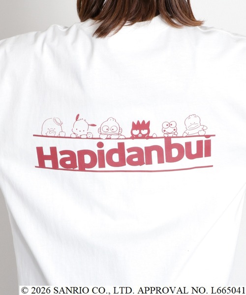 sanrio（サンリオ） tシャツ 「サンリオキャラクターズ」はぴだんぶい