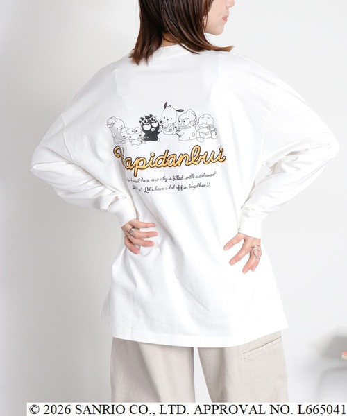 sanrio（サンリオ） tシャツ 「サンリオキャラクターズ」はぴだんぶい