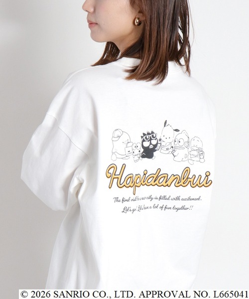 sanrio（サンリオ） tシャツ 「サンリオキャラクターズ」はぴだんぶい