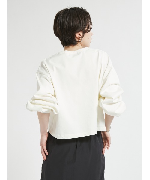 Barbour（バブアー） tシャツ ワンポイント ロゴ パフスリーブTシャツ 